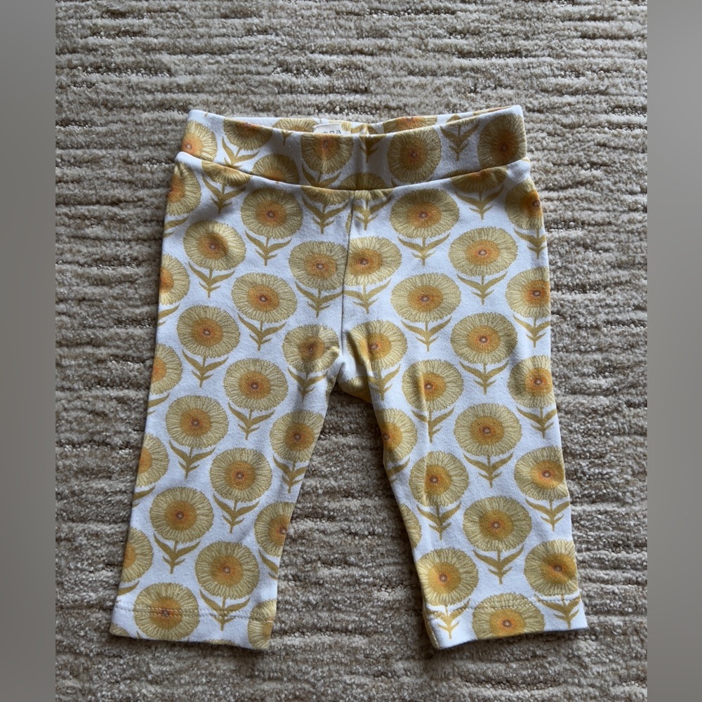 classic legging | mountain daisy | organic cotton interlock